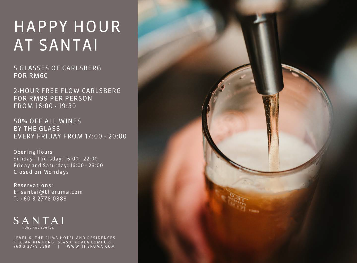 Happy Hour at Santai